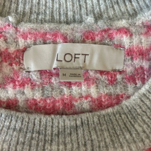 Loft heart sweater, size M - Picture 2 of 5